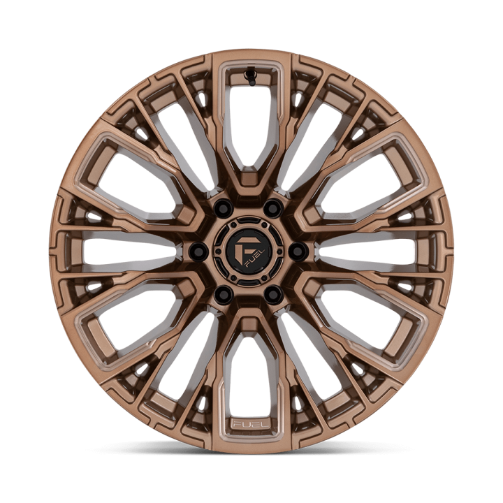 Fuel REBAR alloy wheel Platinum Bronze Milled 9.0x20 ET1 6x135 - view 2