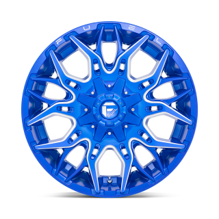 Fuel TWITCH alloy wheel Anodized Blue Milled 10.0x20 ET-18 8x170 - view 2