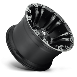 Fuel VAPOR alloy wheel Matte Black Gray Tint 9.0x17 ET-12 6x139.7 - view 2