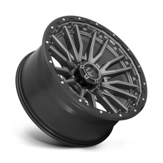 Fuel REBEL alloy wheel Matte Gun Metal Black Bead Ring 10.0x22 ET-18 8x170 - view 2