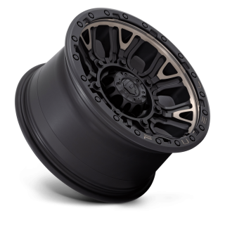 Fuel TRACTION alloy wheel Matte Black With Double Dark Tint 9.0x17 ET1 6x135 - view 2