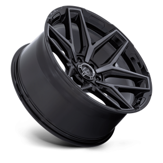Fuel FLUX alloy wheel Gloss Black Brushed Face With Gray Tint 9.0x17 ET1 6x135 - view 2
