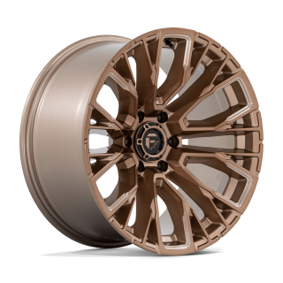 Fuel REBAR alloy wheel Platinum Bronze Milled 9.0x17 ET-12 6x135