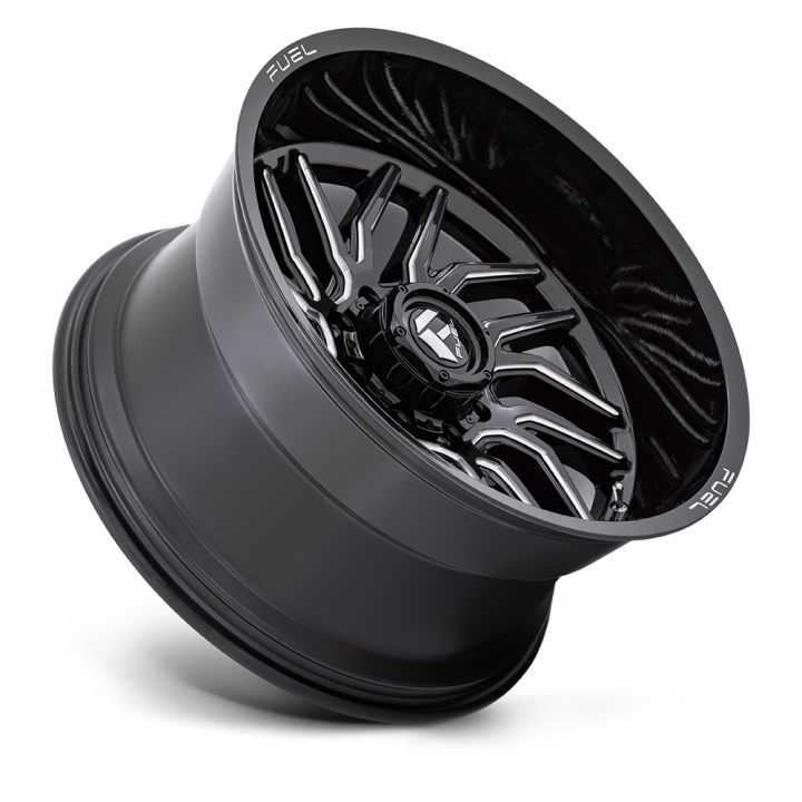 Fuel HURRICANE alloy wheel Gloss Black Milled 10.0x20 ET-18 8x170 - view 3