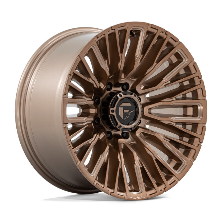 Fuel REBAR alloy wheel Platinum Bronze Milled 10.0x20 ET-18 8x170