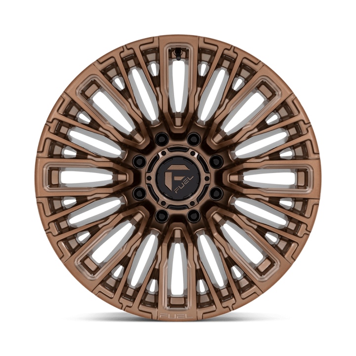 Fuel REBAR alloy wheel Platinum Bronze Milled 10.0x20 ET-18 8x170 - view 3
