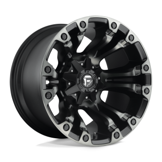 Fuel VAPOR alloy wheel Matte Black Gray Tint 9.0x18 ET19 6x139.7