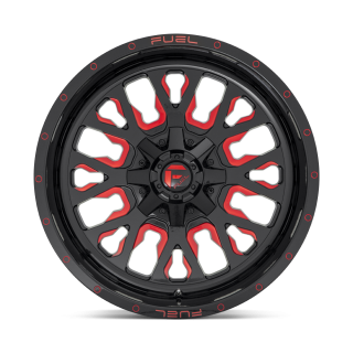 Fuel STROKE alloy wheel Gloss Black Red Tinted Clear 9.0x17 ET1 6x139.7 - view 2