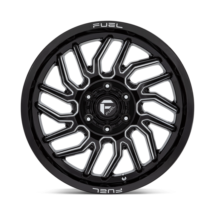 Fuel HURRICANE alloy wheel Gloss Black Milled 9.0x20 ET1 6x135 - view 2
