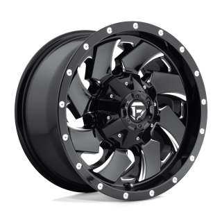 Fuel D574 CLEAVER alloy wheel Gloss Black Milled 9.0x17 ET1 6x139.7