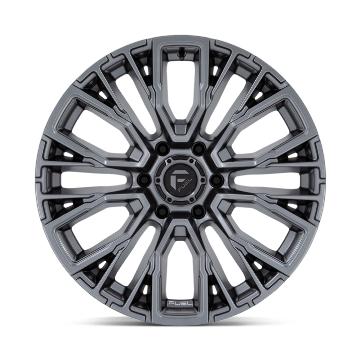 Fuel REBAR alloy wheel Matte Gunmetal 9.0x20 ET20 6x135 - view 3