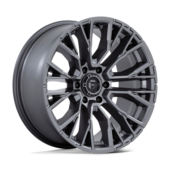 Fuel REBAR alloy wheel Matte Gunmetal 9.0x20 ET1 6x135