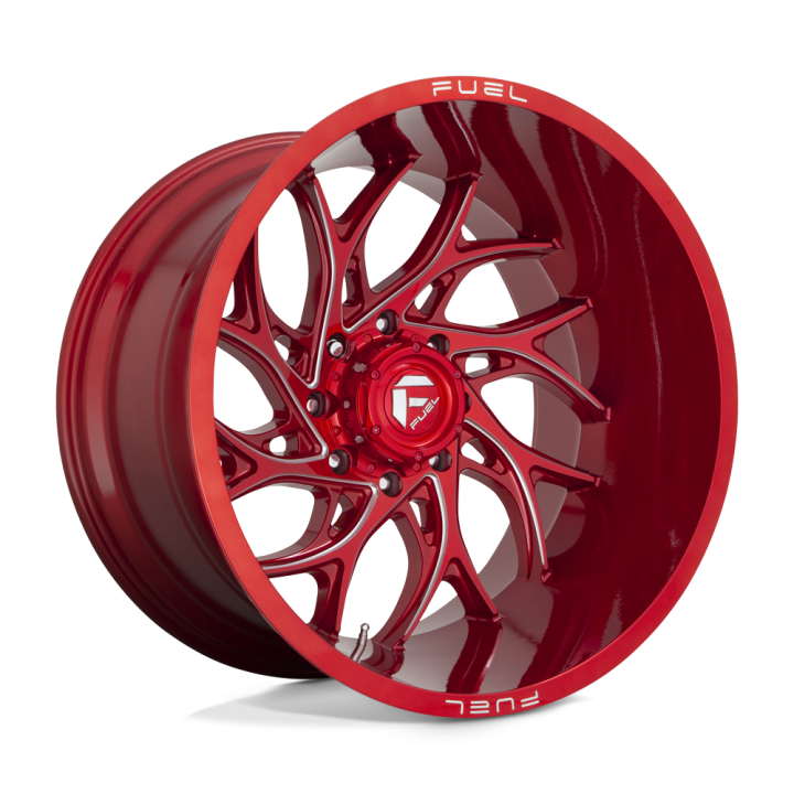 Fuel RUNNER alloy wheel Candy Red Milled 10.0x20 ET-18 8x170