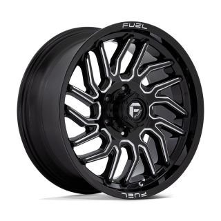 Fuel HURRICANE alloy wheel Gloss Black Milled 9.0x20 ET20 6x135