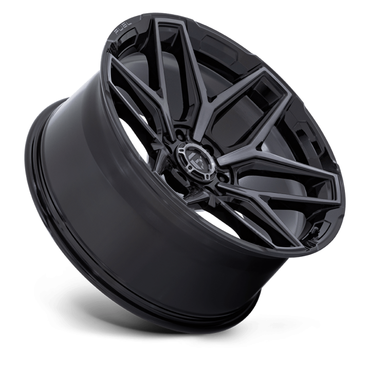 Fuel FLUX alloy wheel Gloss Black Brushed Face With Gray Tint 9.0x18 ET1 6x135 - view 2