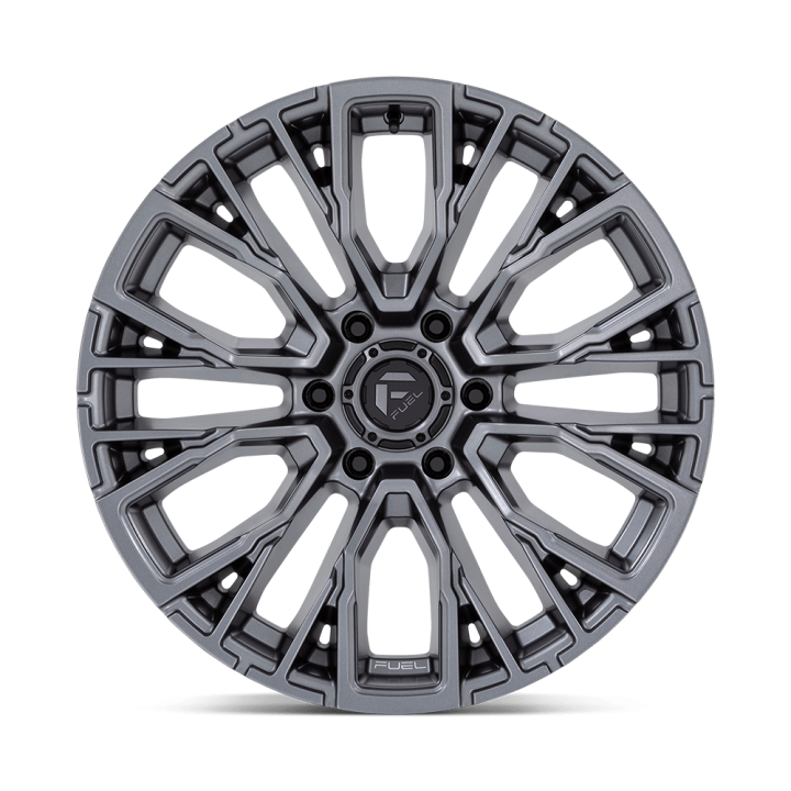 Fuel REBAR alloy wheel Matte Gunmetal 9.0x20 ET1 6x135 - view 2