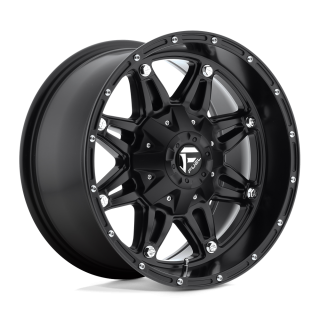 Fuel HOSTAGE alloy wheel Matte Black 9.0x17 ET-12 6x139.7