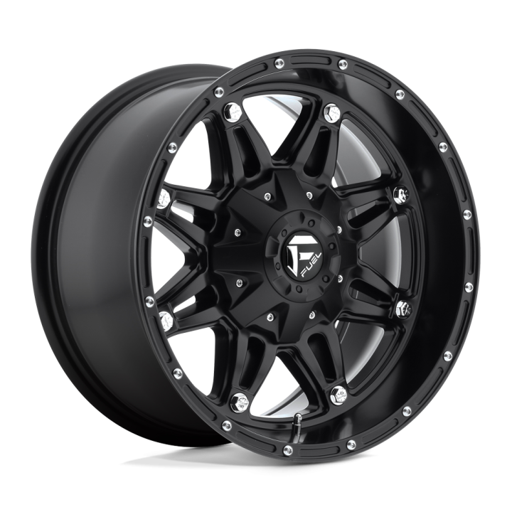 Fuel HOSTAGE alloy wheel Matte Black 9.0x17 ET-12 6x139.7