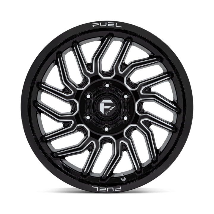 Fuel HURRICANE alloy wheel Gloss Black Milled 9.0x20 ET20 6x135 - view 3