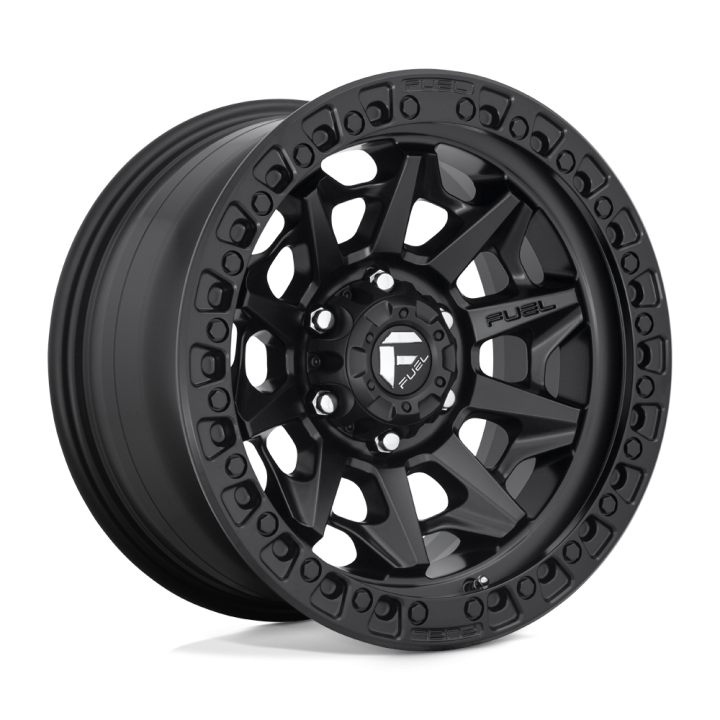 Fuel COVERT alloy wheel Matte Black 9.0x17 ET1 6x135