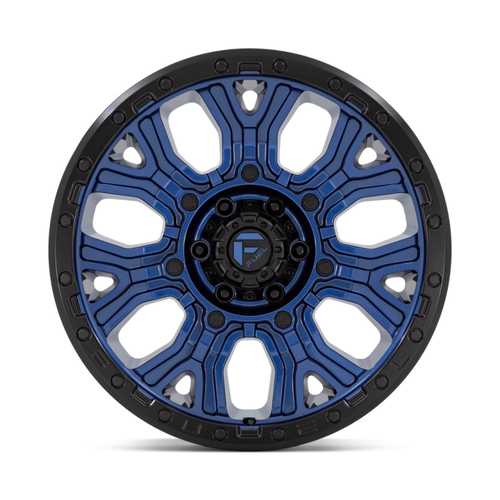 Fuel TRACTION alloy wheel Dark Blue With Black Ring 9.0x20 ET1 6x135 - view 2