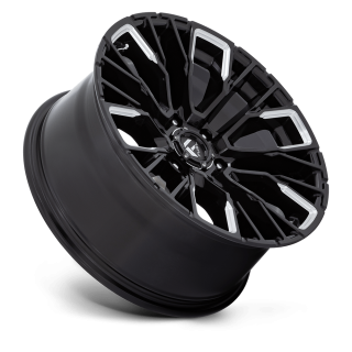 Fuel REBAR alloy wheel Gloss Black Milled 9.0x20 ET1 6x135 - view 2