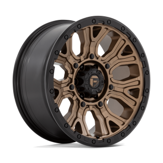 Fuel TRACTION alloy wheel Matte Bronze With Black Ring 9.0x20 ET1 6x135