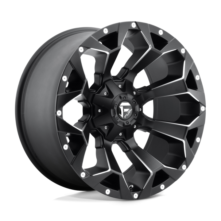 Fuel ASSAULT alloy wheel Matte Black Milled 8.5x17 ET14 6x139.7