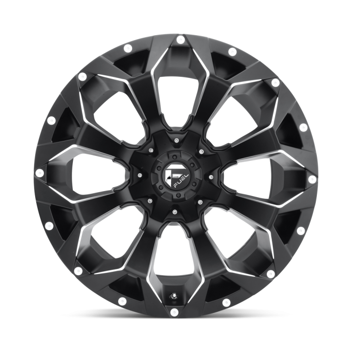 Fuel ASSAULT alloy wheel Matte Black Milled 8.5x17 ET14 6x139.7 - view 3