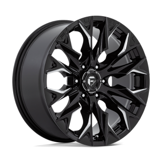 Fuel FLAME alloy wheel Gloss Black Milled 9.0x20 ET20 6x135