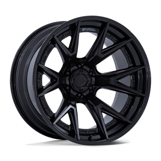 Fuel CATALYST alloy wheel Matte Black With Gloss Black Lip 9.0x20 ET1 6x135