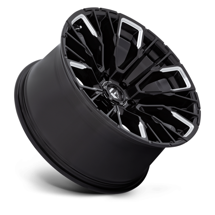 Fuel REBAR alloy wheel Gloss Black Milled 9.0x17 ET-12 6x135 - view 2