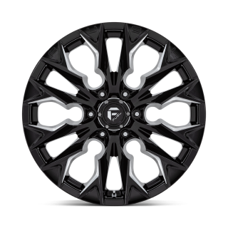 Fuel FLAME alloy wheel Gloss Black Milled 9.0x20 ET20 6x135 - view 2