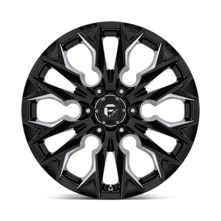 Fuel FLAME alloy wheel Gloss Black Milled 9.0x20 ET20 6x135 - view 2