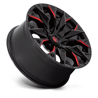 Fuel FLAME alloy wheel Gloss Black Milled With Candy Red 9.0x20 ET20 6x135 - view 2