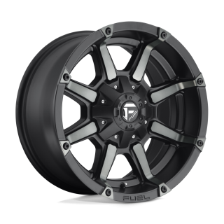 Fuel COUPLER alloy wheel Matte Black Double Dark Tint 9.0x18 ET1 6x139.7