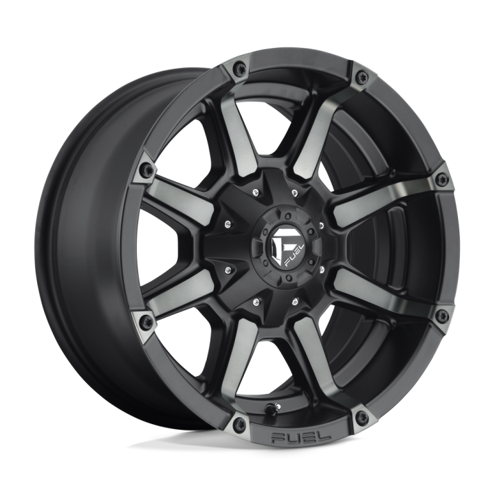 Fuel COUPLER alloy wheel Matte Black Double Dark Tint 9.0x18 ET1 6x139.7