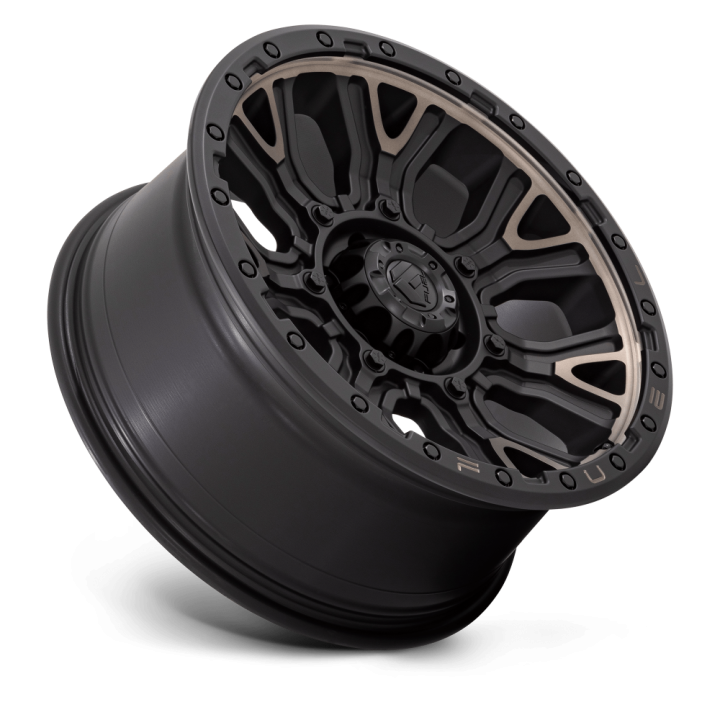 Fuel TRACTION alloy wheel Matte Black With Double Dark Tint 9.0x20 ET1 6x135 - view 2