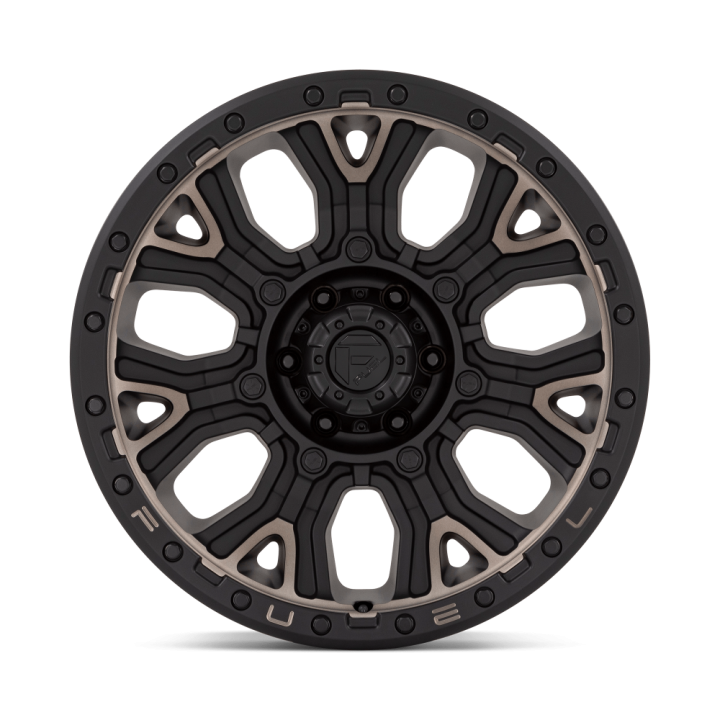 Fuel TRACTION alloy wheel Matte Black With Double Dark Tint 9.0x20 ET1 6x135 - view 3