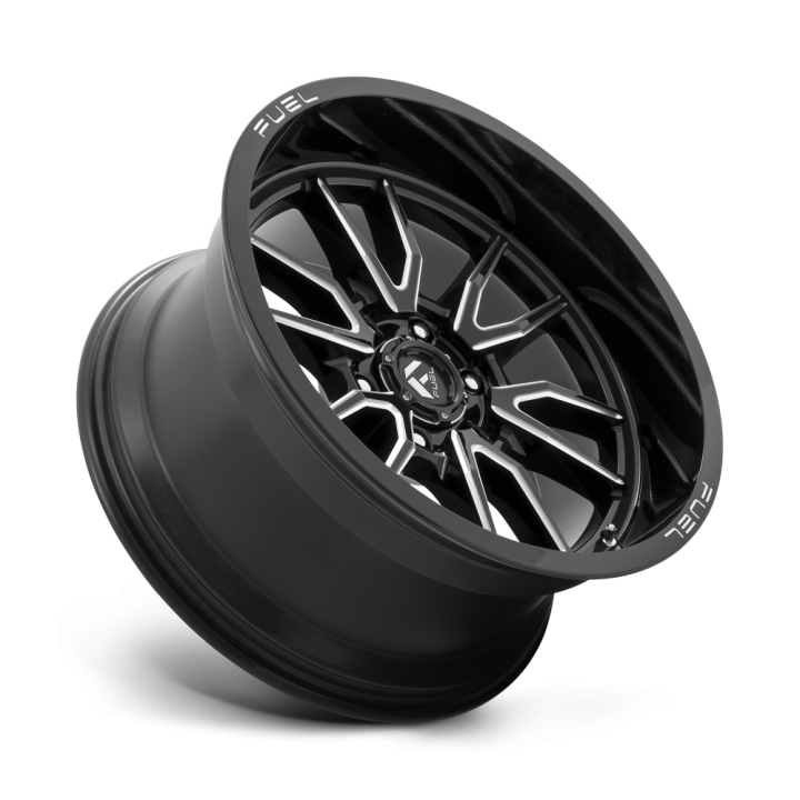 Fuel CLASH alloy wheel Gloss Black Milled 9.0x20 ET1 6x135 - view 2