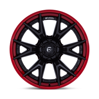 Fuel CATALYST alloy wheel Matte Black With Candy Red Lip 9.0x20 ET1 6x135 - view 2