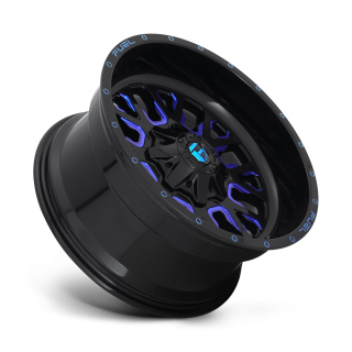 Fuel STROKE alloy wheel Gloss Black Blue Tinted Clear 9.0x17 ET-12 6x139.7 - view 2
