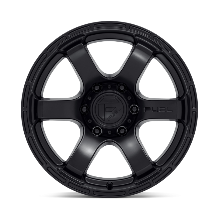 Fuel RUSH alloy wheel Satin Black 9.0x18 ET1 6x135 - view 3