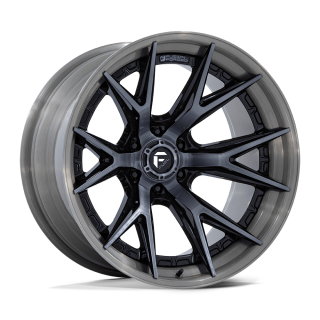 Fuel CATALYST alloy wheel Gloss Black With Brushed Gray Tint Face & Lip 9.0x20 ET1 6x135