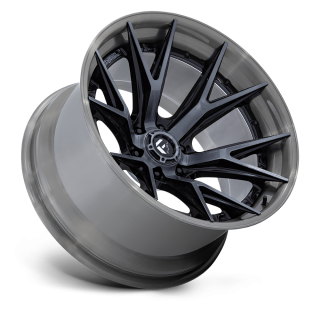 Fuel CATALYST alloy wheel Gloss Black With Brushed Gray Tint Face & Lip 9.0x20 ET1 6x135 - view 2