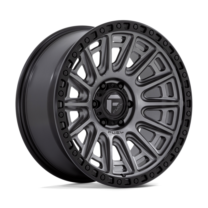 Fuel CYCLE alloy wheel Matte Gunmetal With Black Ring 9.0x20 ET1 6x135