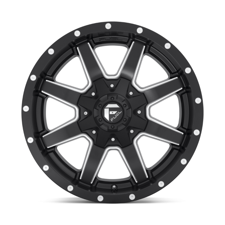 Fuel MAVERICK alloy wheel Matte Black Milled 9.0x18 ET20 6x139.7 - view 2