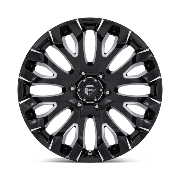 Fuel QUAKE alloy wheel Gloss Black Milled 9.0x20 ET1 6x135 - view 2