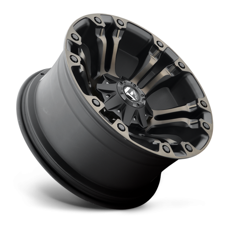 Fuel VAPOR alloy wheel Matte Black Double Dark Tint 9.0x17 ET-12 6x139.7 - view 3