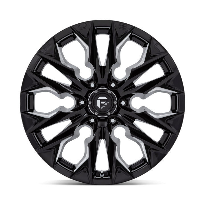 Fuel FLAME alloy wheel Gloss Black Milled 9.0x20 ET1 6x135 - view 3